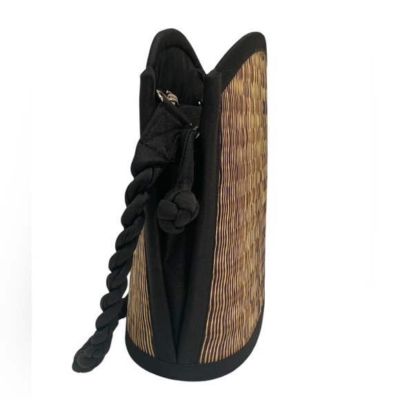 Baskets of Cambodia Wicker Shoulder Bag - Like New - Picture 9 of 10